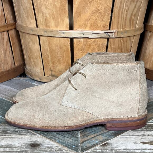 Trask Brady Tan Suede Brick Vibram Outsole Desert Chukka Boots Mens Size 8 main image 12